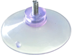 Ventosa 90 mm com Porca de 1/4 