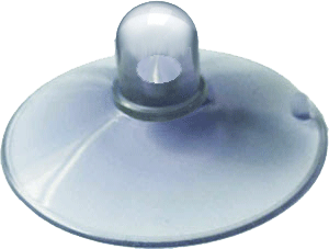 Ventosa 70 mm cabeça redonda furo 5mm 