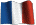 Bandeira em homenagem a France