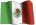 Bandeira em homenagem ao Mexico